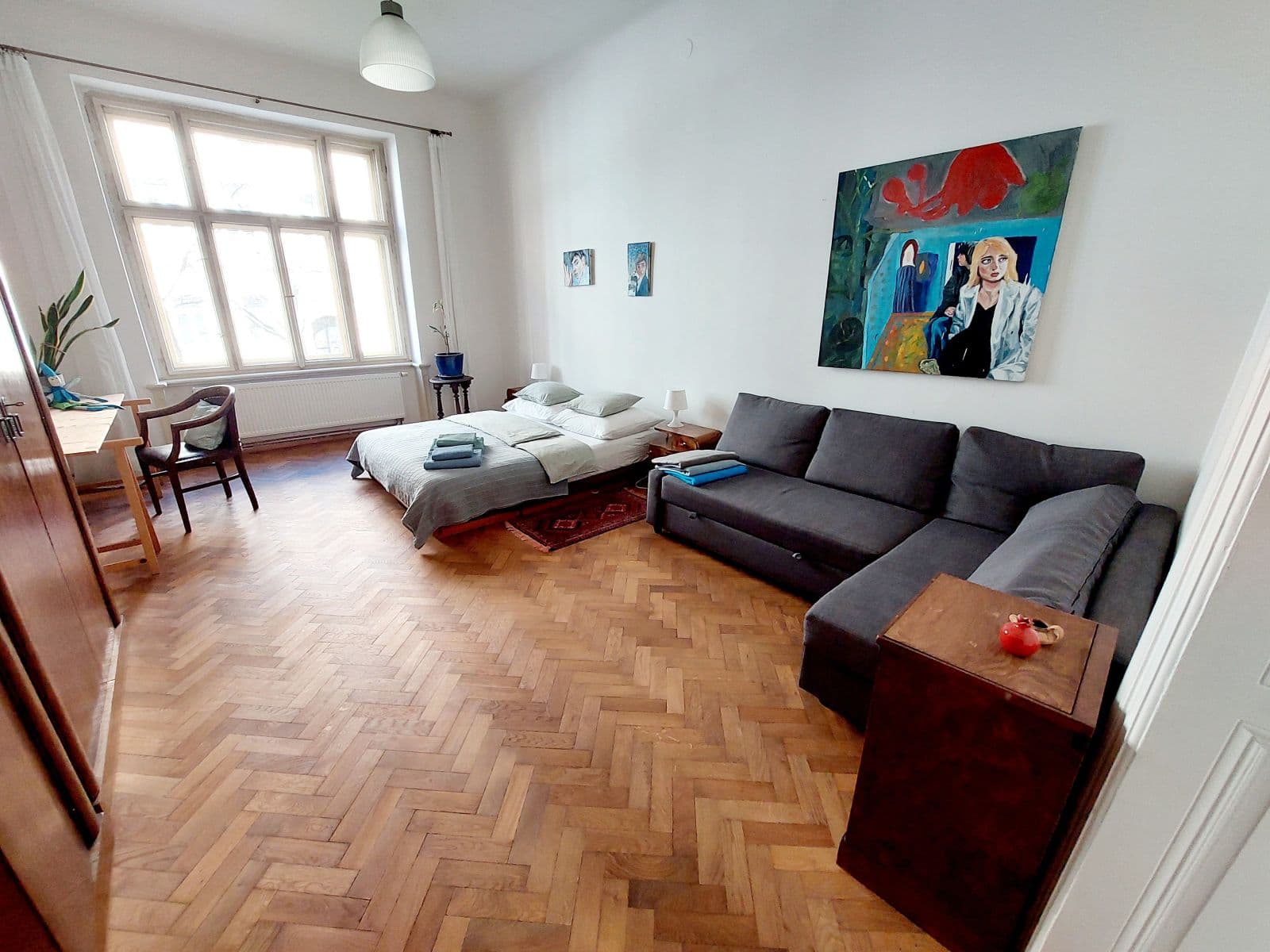 Pronájem bytu 84 m², Mánesova, Praha, Praha Pronájem bytu 84 m², Mánesova, Praha, Praha