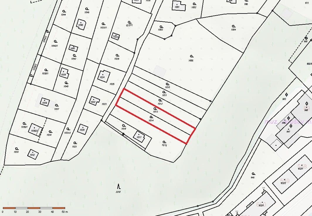 Prodej pozemku 942 m², Veverská Bítýška, Jihomoravský kraj Prodej pozemku 942 m², Veverská Bítýška, Jihomoravský kraj