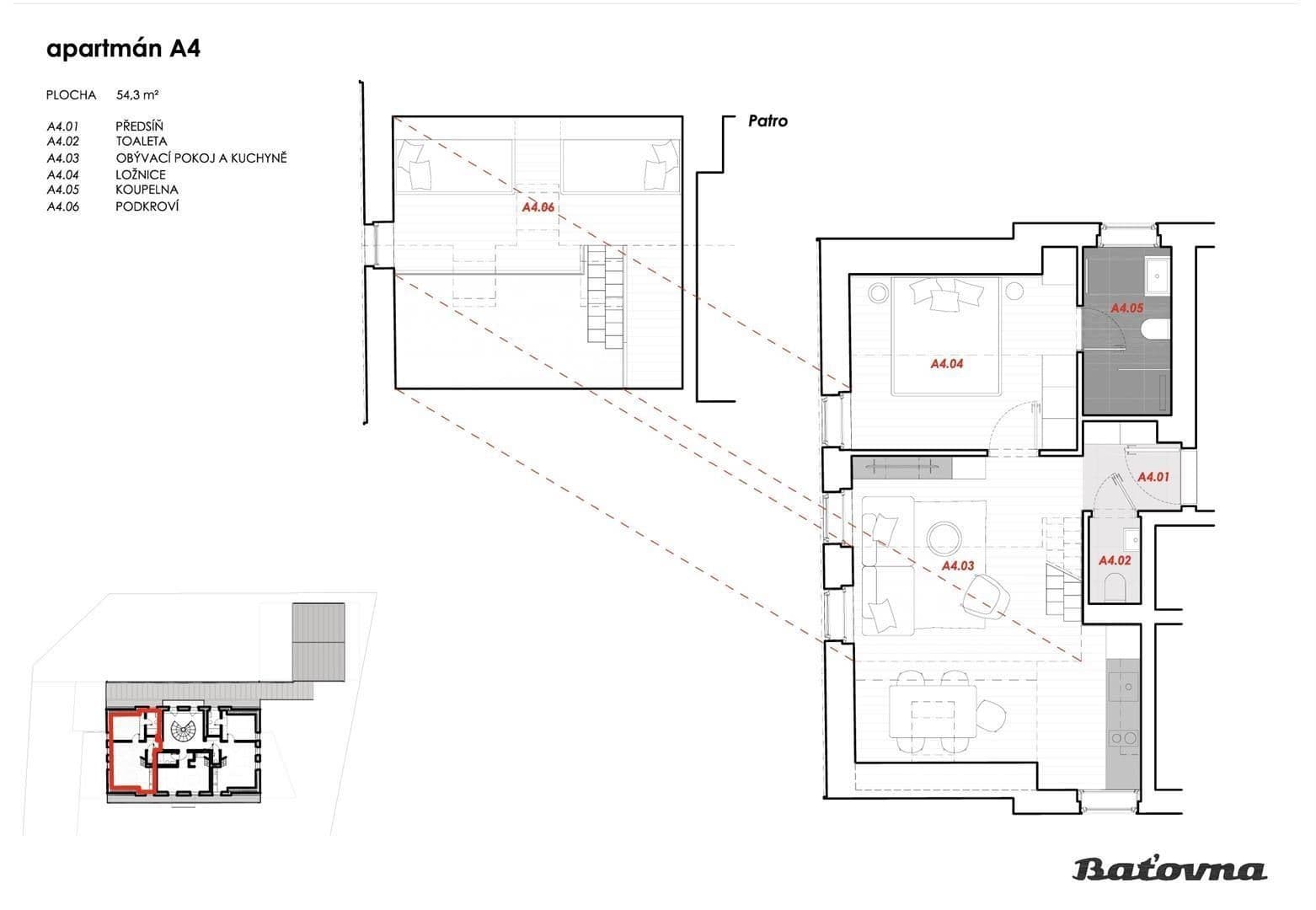Pronájem bytu 3+kk 54 m², Vacov, Jihočeský kraj Pronájem bytu 3+kk 54 m², Vacov, Jihočeský kraj