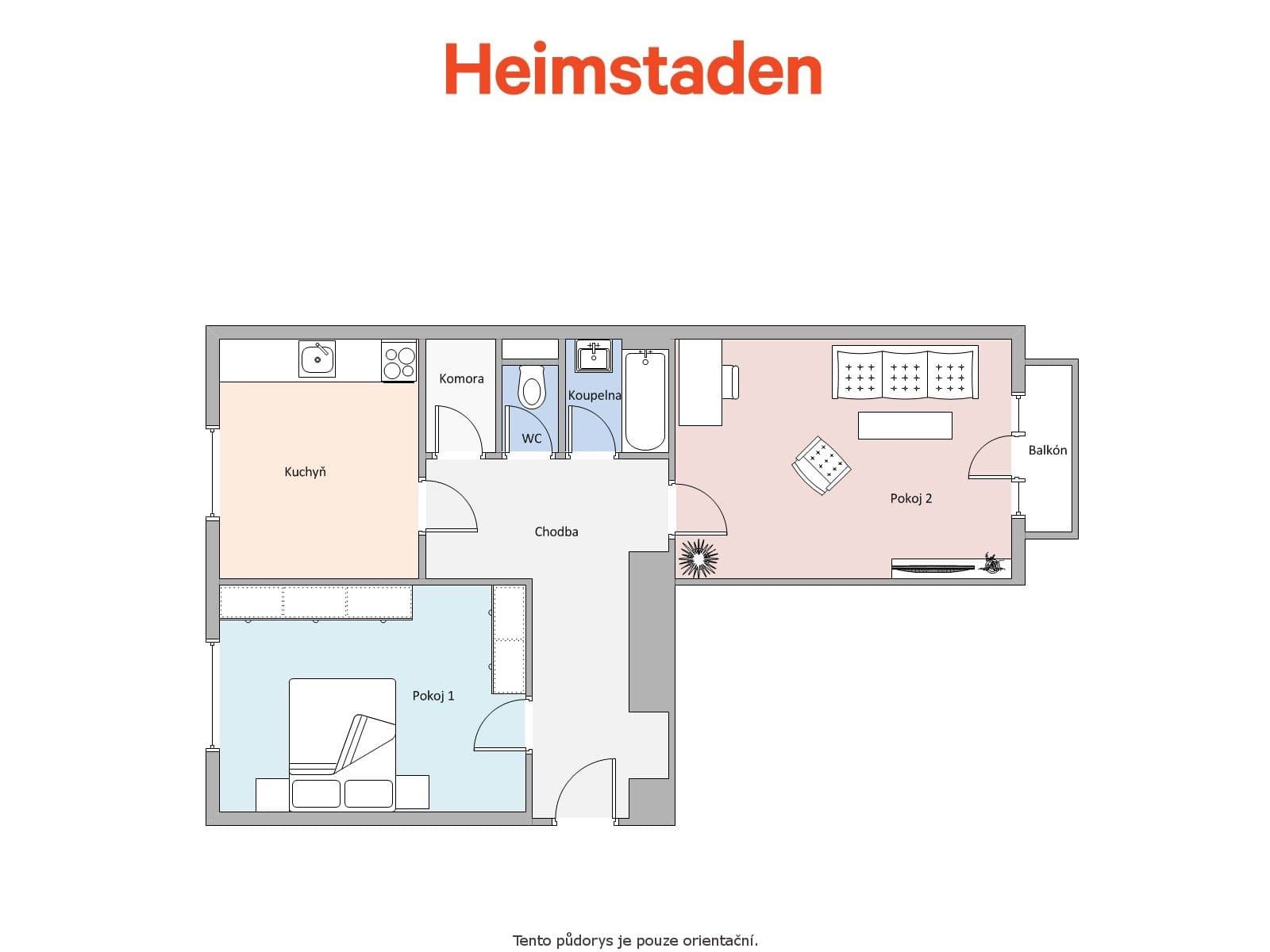 Pronájem bytu 2+1 53 m², Radniční, Havířov, Moravskoslezský kraj Pronájem bytu 2+1 53 m², Radniční, Havířov, Moravskoslezský kraj