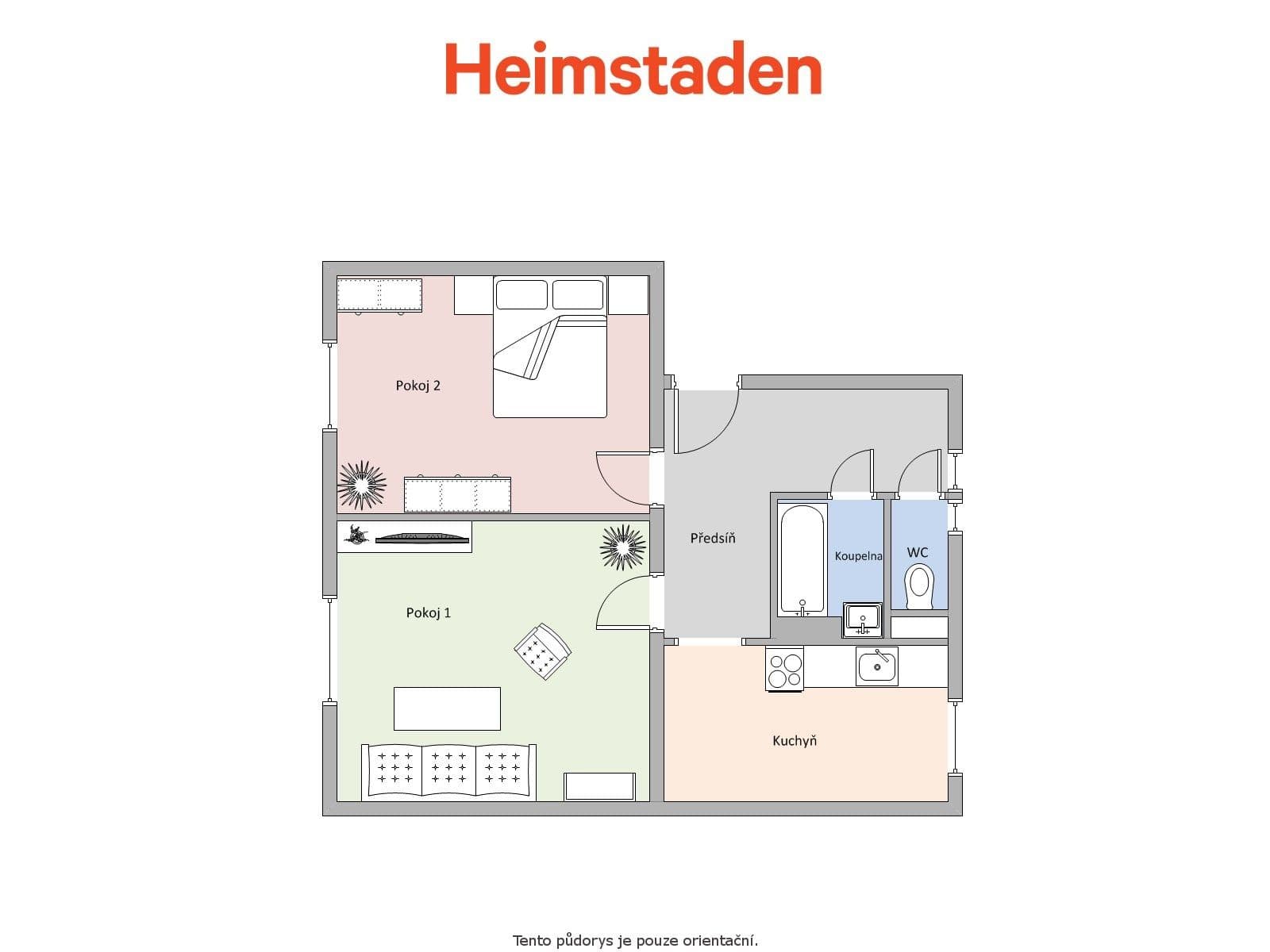 Pronájem bytu 2+1 48 m², Anglická, Havířov, Moravskoslezský kraj Pronájem bytu 2+1 48 m², Anglická, Havířov, Moravskoslezský kraj