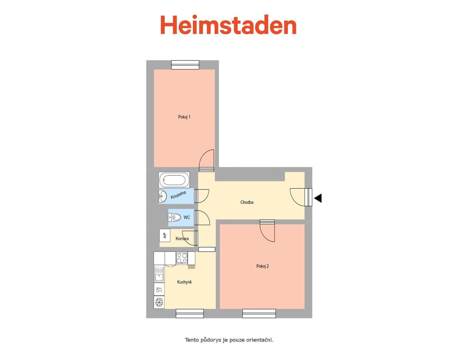 Pronájem bytu 2+1 57 m², Rudé armády, Paskov, Moravskoslezský kraj Pronájem bytu 2+1 57 m², Rudé armády, Paskov, Moravskoslezský kraj