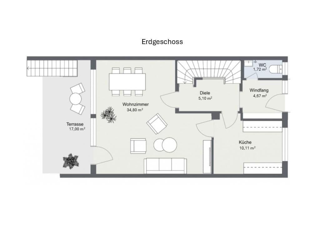 Prodej domu 156 m², pozemek 247 m², Radaustraße, Augsburg, Bavorsko Prodej domu 156 m², pozemek 247 m², Radaustraße, Augsburg, Bavorsko