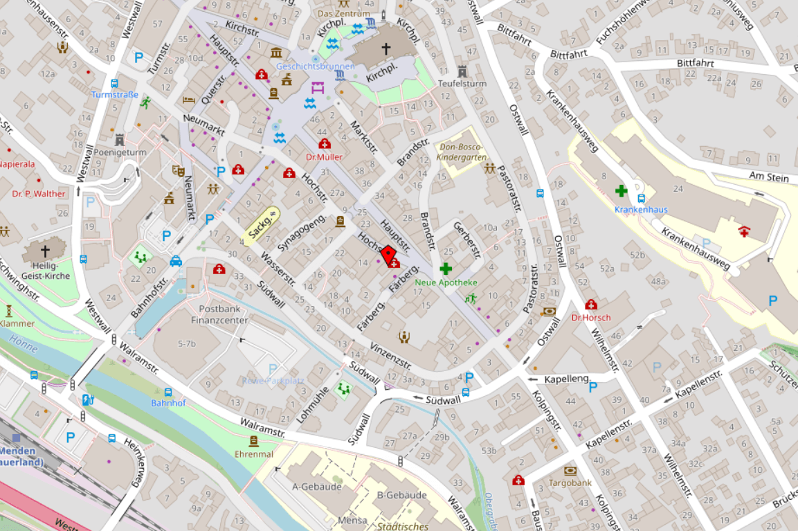Pronájem nebytového prostoru 150 m², Hochstraße 18, Menden (Sauerland), Severní Porýní-Vestfálsko Pronájem nebytového prostoru 150 m², Hochstraße 18, Menden (Sauerland), Severní Porýní-Vestfálsko