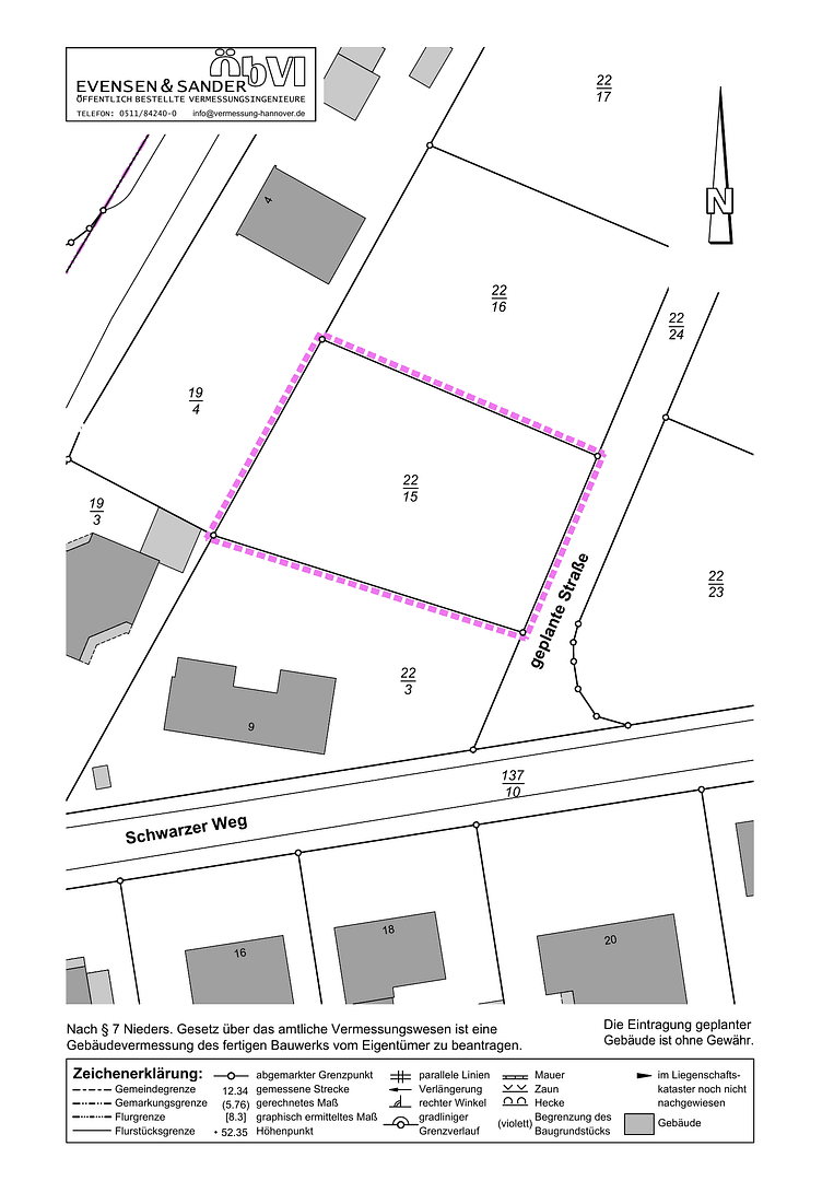 Prodej pozemku 1.017 m², Schwarzer Weg 22/15, Drakenburg, Dolní Sasko Prodej pozemku 1.017 m², Schwarzer Weg 22/15, Drakenburg, Dolní Sasko