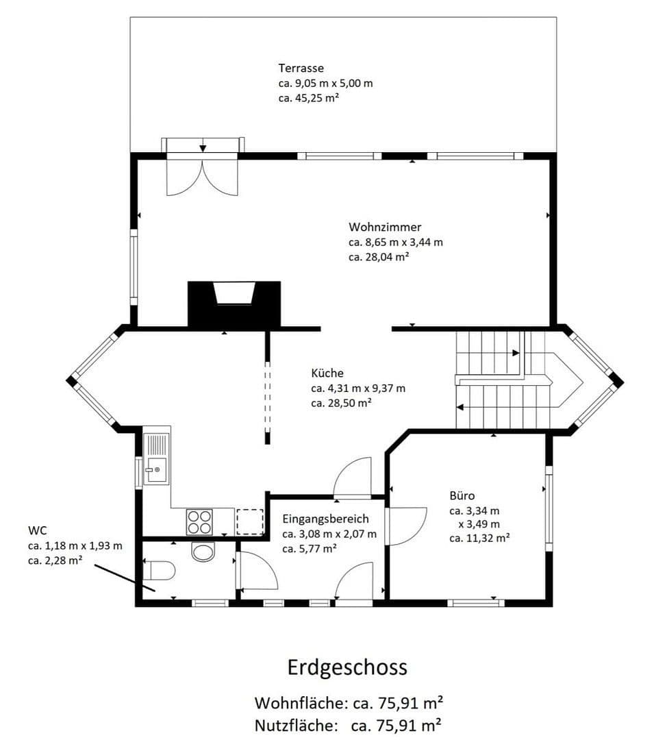 Prodej domu 138 m², pozemek 576 m², Am Kirschberg 2, Dohma, Sasko Prodej domu 138 m², pozemek 576 m², Am Kirschberg 2, Dohma, Sasko