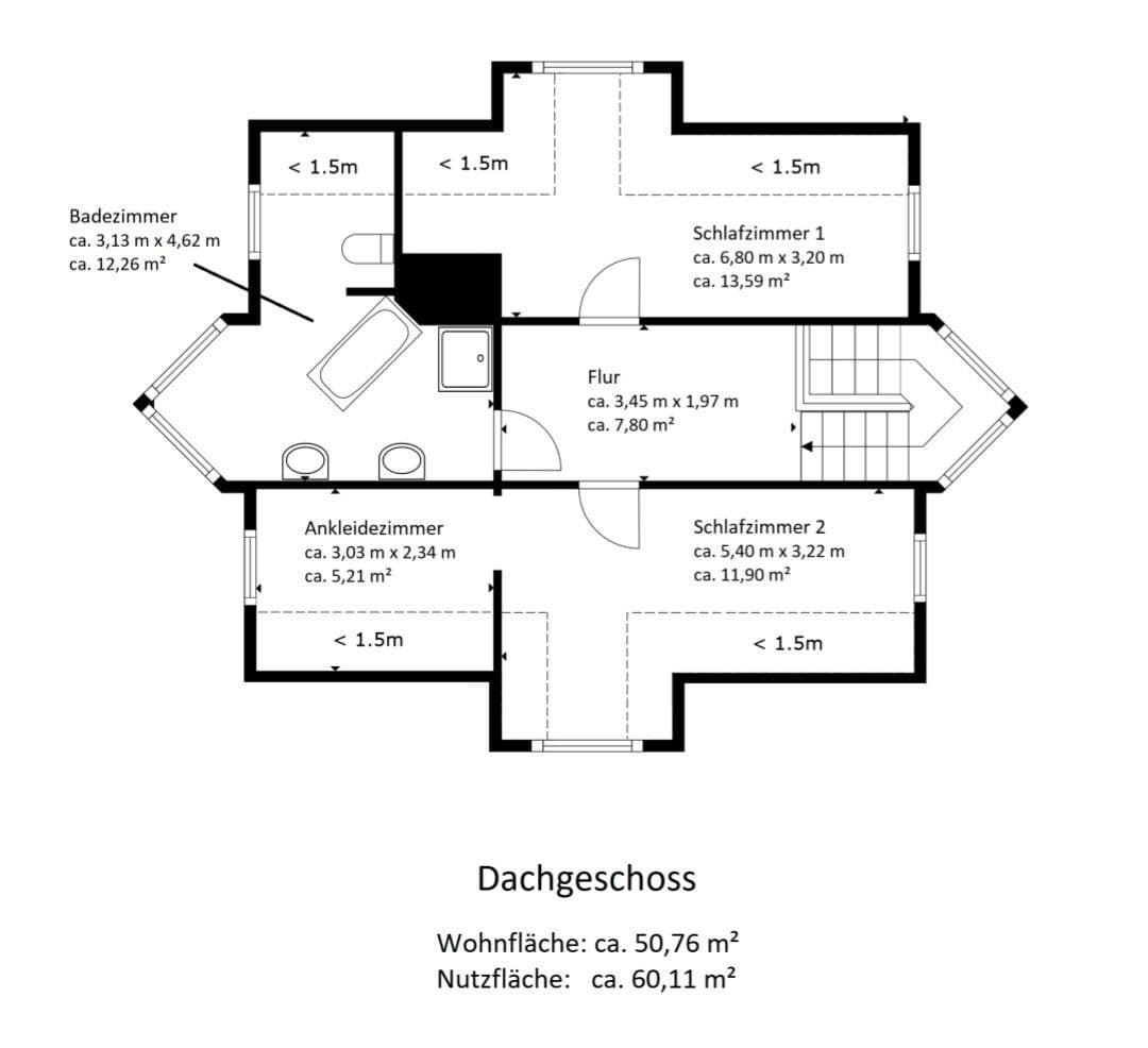 Prodej domu 138 m², pozemek 576 m², Am Kirschberg 2, Dohma, Sasko Prodej domu 138 m², pozemek 576 m², Am Kirschberg 2, Dohma, Sasko