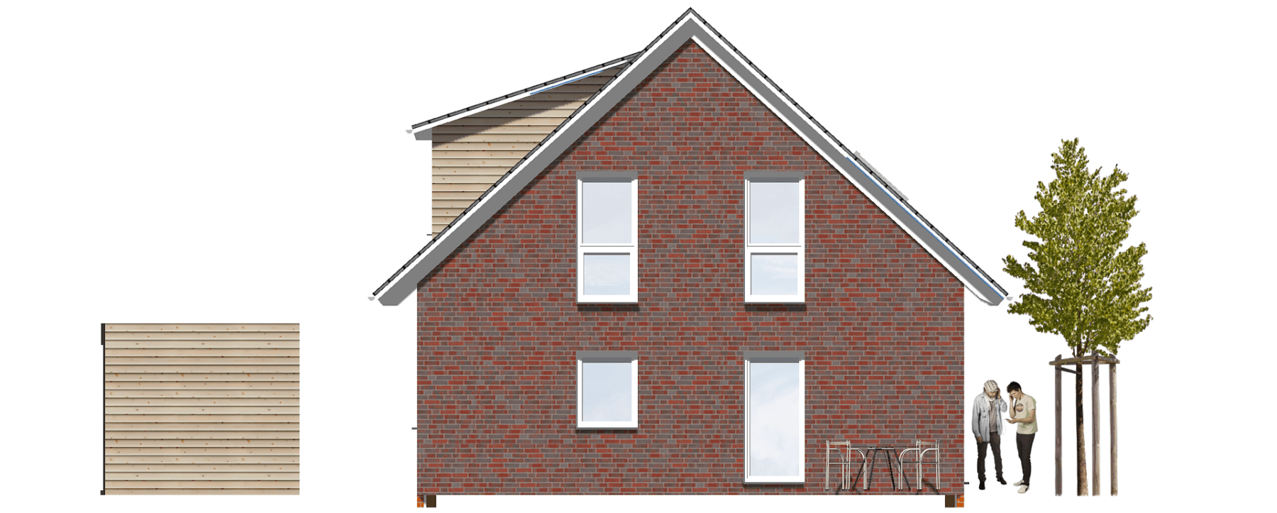 Pronájem domu 85 m², pozemek 437 m², Barßel, Dolní Sasko Pronájem domu 85 m², pozemek 437 m², Barßel, Dolní Sasko