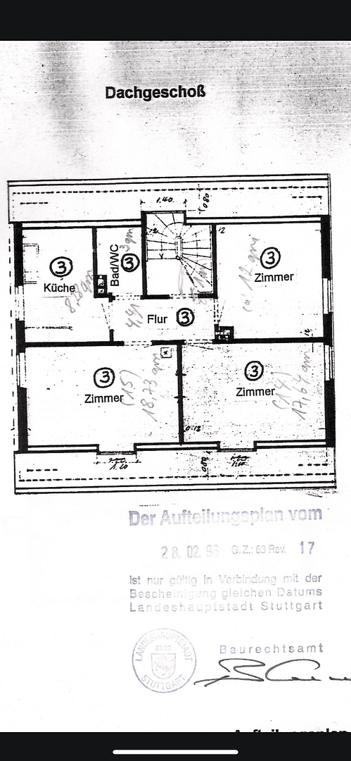 Prodej bytu 3+1 64 m², Stuttgart Hofen, Bádensko-Württembersko Prodej bytu 3+1 64 m², Stuttgart Hofen, Bádensko-Württembersko