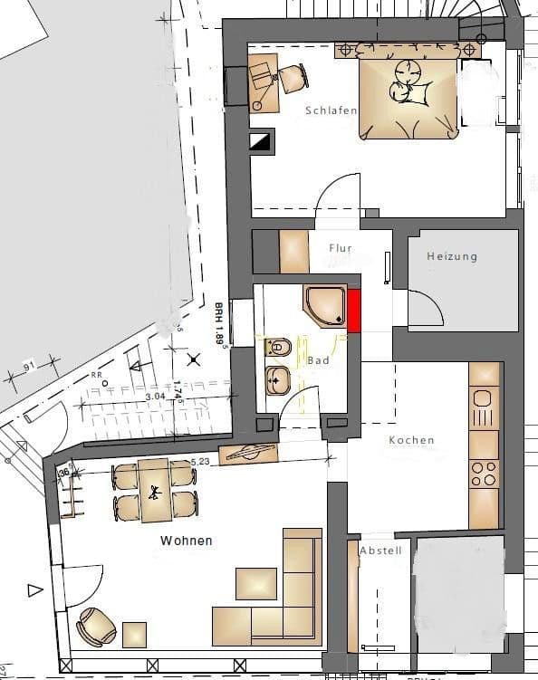 Prodej domu 337 m², pozemek 143 m², Untergasse 17, Marburg, Hessen Prodej domu 337 m², pozemek 143 m², Untergasse 17, Marburg, Hessen