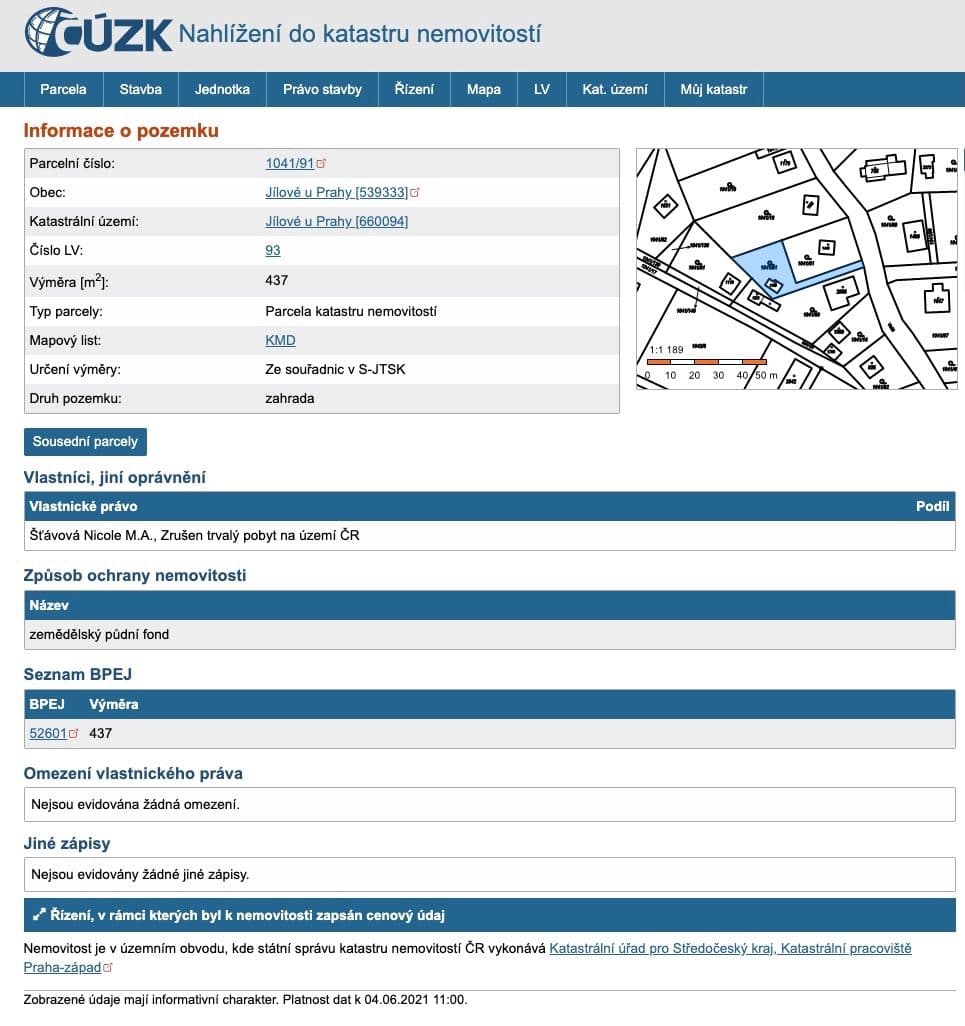 Prodej pozemku 1.016 m², Vlnitá, Jílové u Prahy, Středočeský kraj Prodej pozemku 1.016 m², Vlnitá, Jílové u Prahy, Středočeský kraj