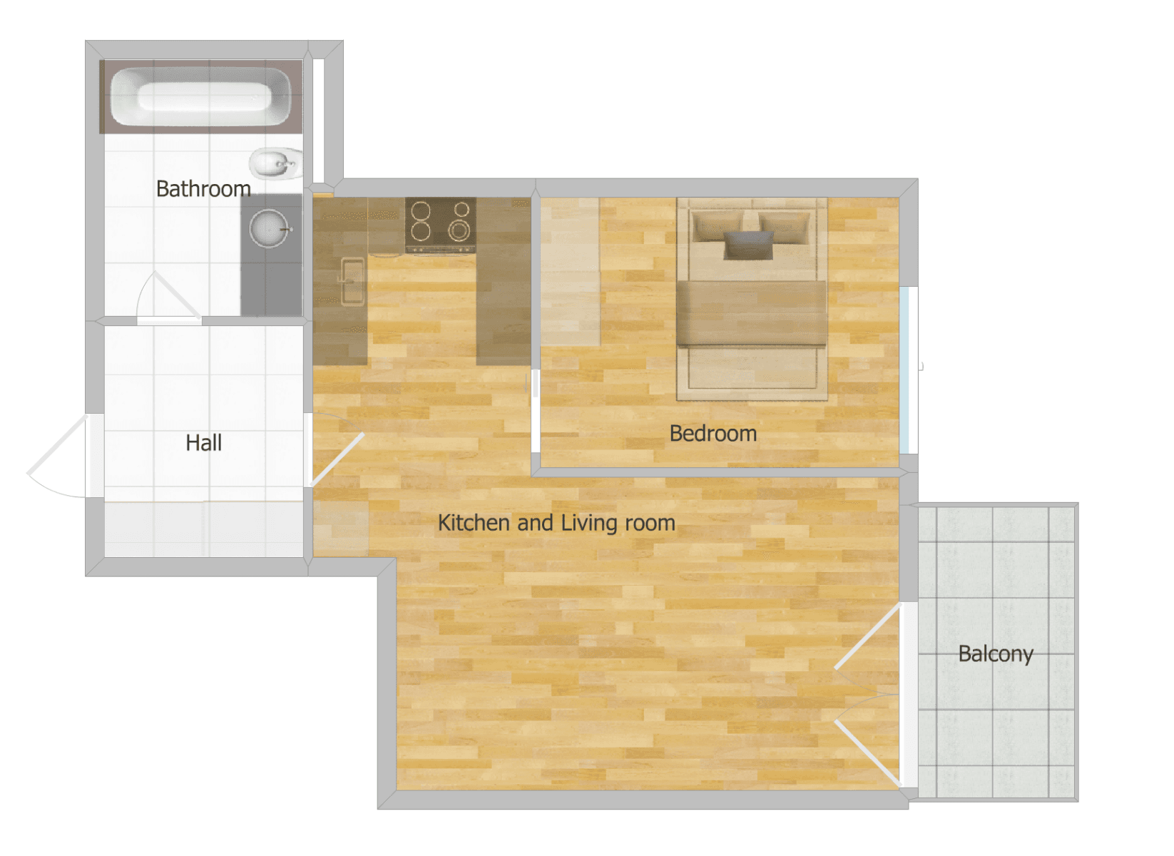 Prodej bytu 2+kk 52 m², Kakosova, Praha, Praha Prodej bytu 2+kk 52 m², Kakosova, Praha, Praha