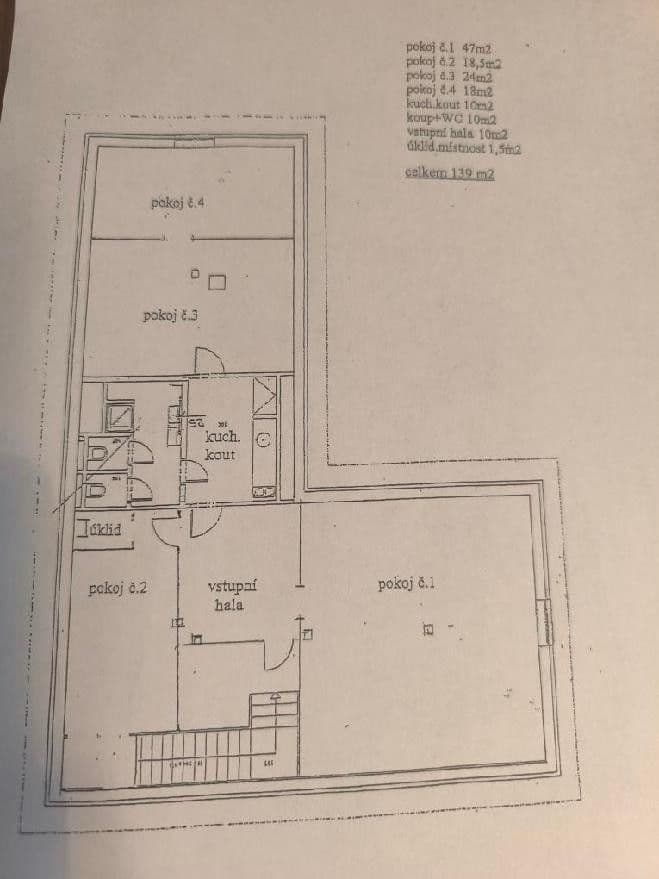 Pronájem bytu 4+kk 139 m², Bečovská, Praha, Praha Pronájem bytu 4+kk 139 m², Bečovská, Praha, Praha