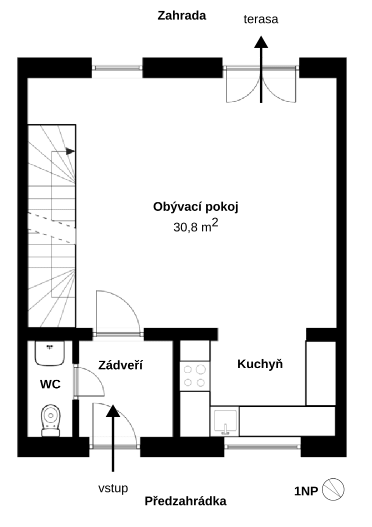 Prodej domu 109 m², pozemek 188 m², Zlatnická, Jenštejn, Středočeský kraj Prodej domu 109 m², pozemek 188 m², Zlatnická, Jenštejn, Středočeský kraj