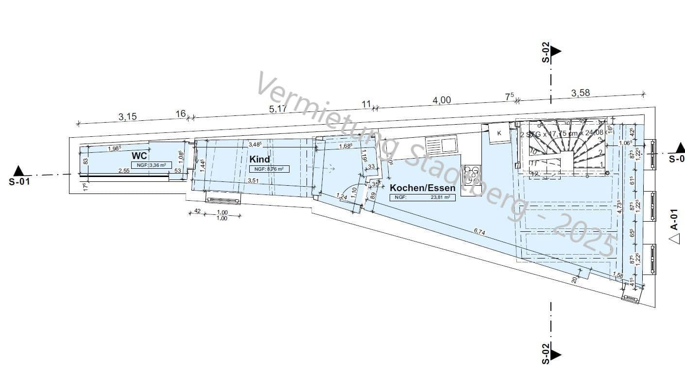 Pronájem domu 125 m², pozemek 48 m², Am Stadtberg 28, Dillingen an der Donau, Bavorsko Pronájem domu 125 m², pozemek 48 m², Am Stadtberg 28, Dillingen an der Donau, Bavorsko