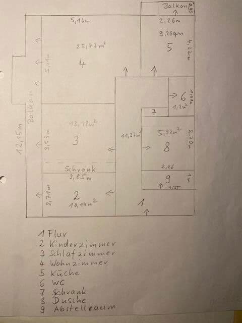 Prodej bytu 3+1 85 m², Pfaffstr. 14, Karlsruhe, Bádensko-Württembersko Prodej bytu 3+1 85 m², Pfaffstr. 14, Karlsruhe, Bádensko-Württembersko
