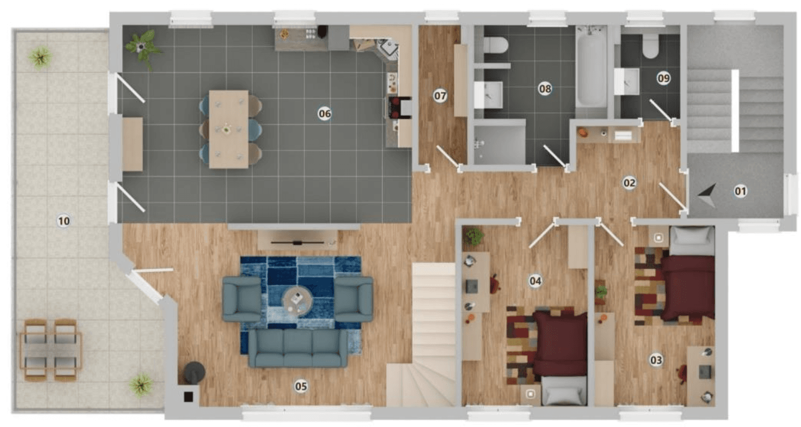Pronájem bytu 5+1 185 m², Kieselbronner Straße 40, Pforzheim, Bádensko-Württembersko Pronájem bytu 5+1 185 m², Kieselbronner Straße 40, Pforzheim, Bádensko-Württembersko