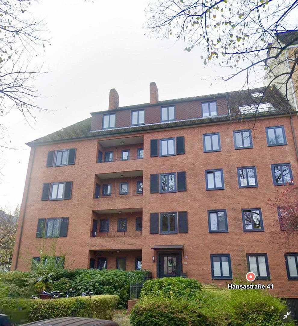 Prodej bytu 2+1 60 m², Hansastraße 41, Hamburg, Hamburg Prodej bytu 2+1 60 m², Hansastraße 41, Hamburg, Hamburg