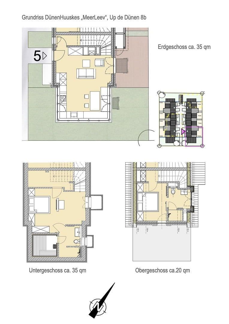 Prodej domu 89 m², pozemek 112 m², Spiekeroog, Dolní Sasko Prodej domu 89 m², pozemek 112 m², Spiekeroog, Dolní Sasko