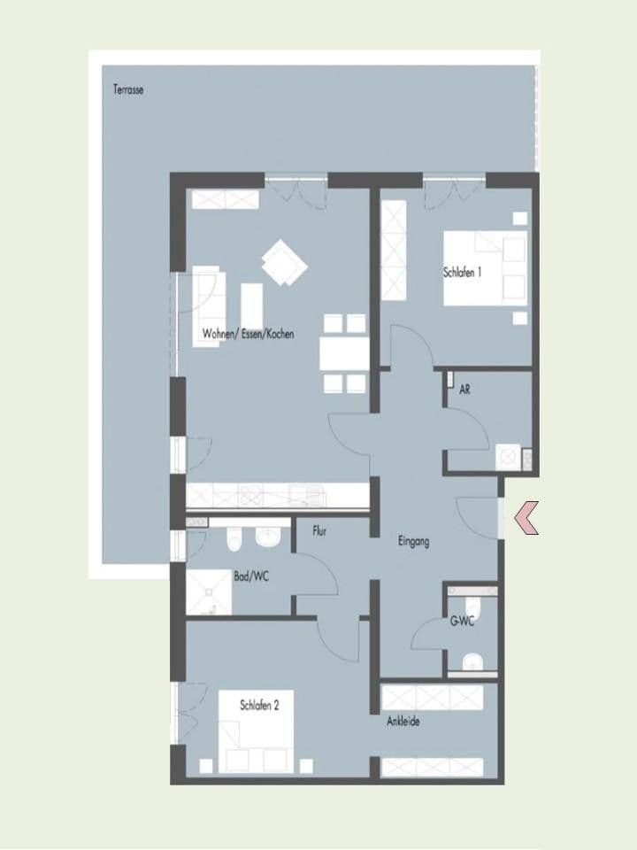 Prodej bytu 3+1 115 m², Limburger Strasse 34C, Weilburg, Hessen Prodej bytu 3+1 115 m², Limburger Strasse 34C, Weilburg, Hessen