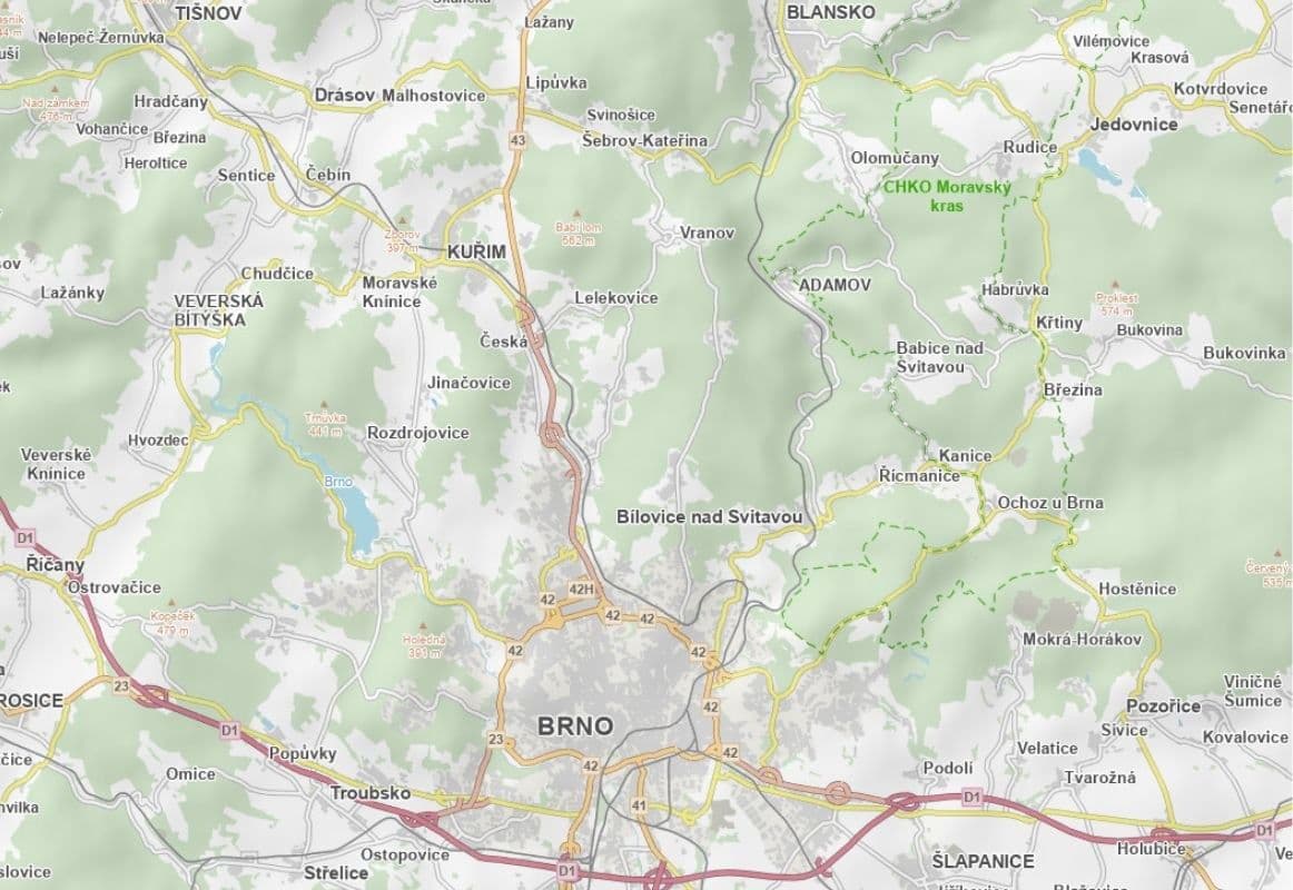 Prodej pozemku 8.917 m², Jinačovice, Jihomoravský kraj Prodej pozemku 8.917 m², Jinačovice, Jihomoravský kraj