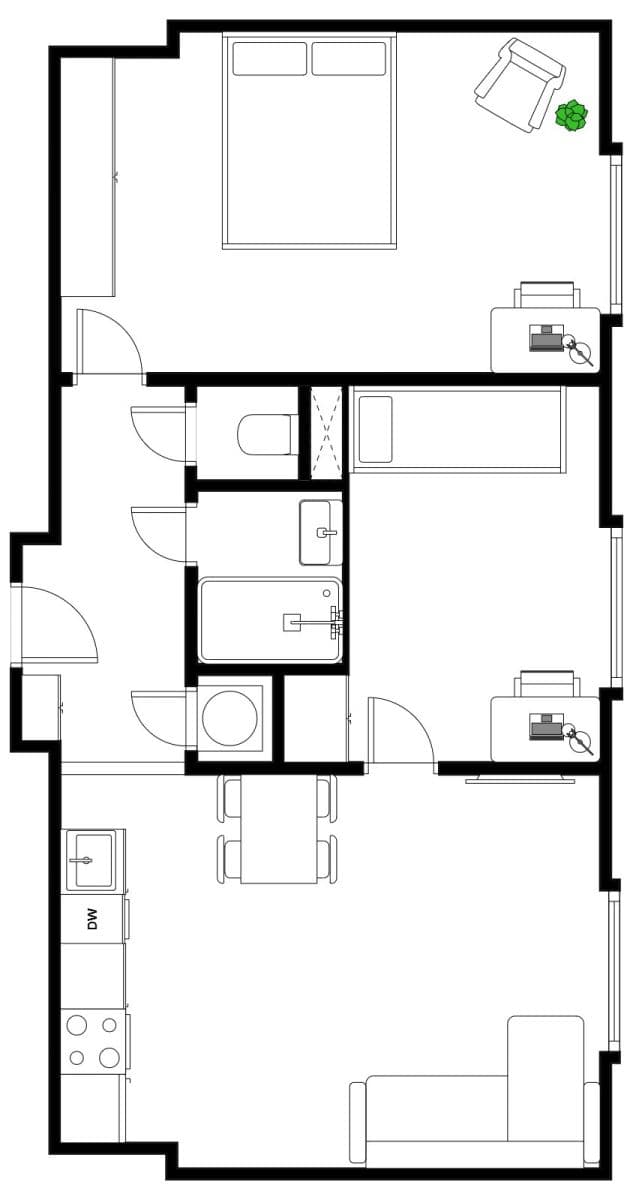 Prodej bytu 3+kk 53 m², Buková, Praha, Praha Prodej bytu 3+kk 53 m², Buková, Praha, Praha