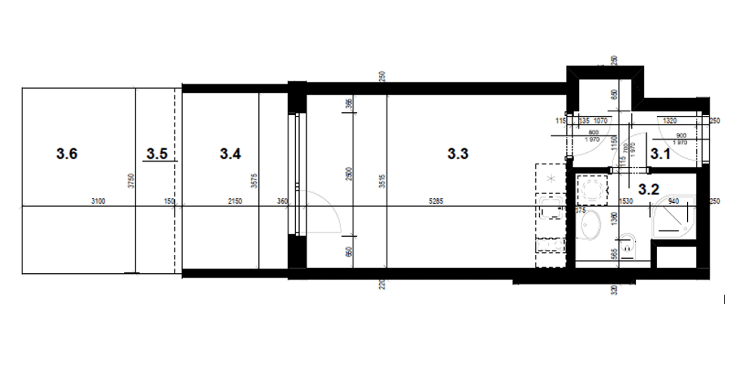 Pronájem bytu 1+kk 27 m², Míšovická, Praha, Praha Pronájem bytu 1+kk 27 m², Míšovická, Praha, Praha