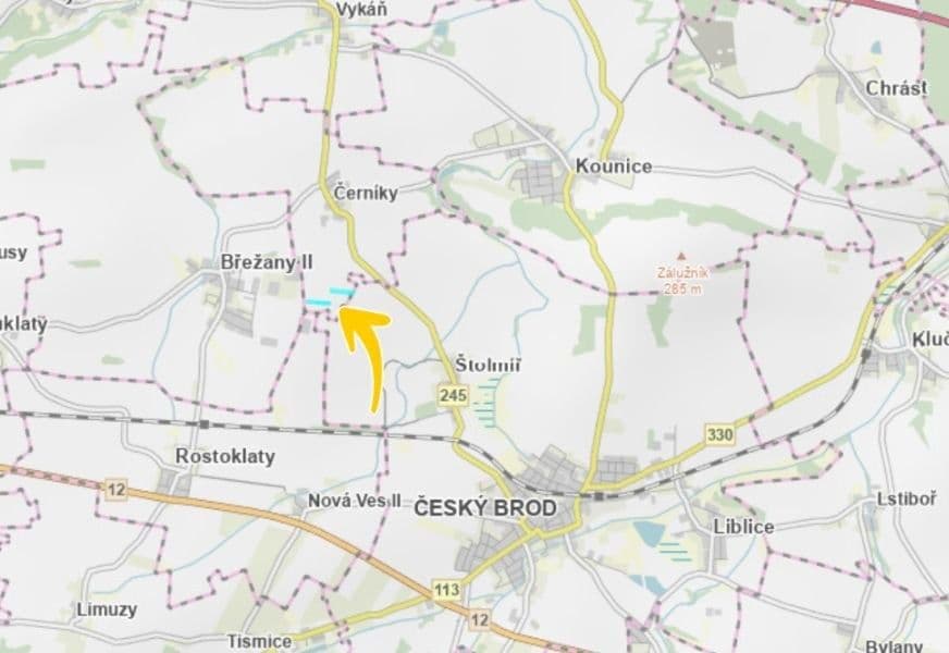 Prodej pozemku 8.150 m², Černíky, Středočeský kraj Prodej pozemku 8.150 m², Černíky, Středočeský kraj