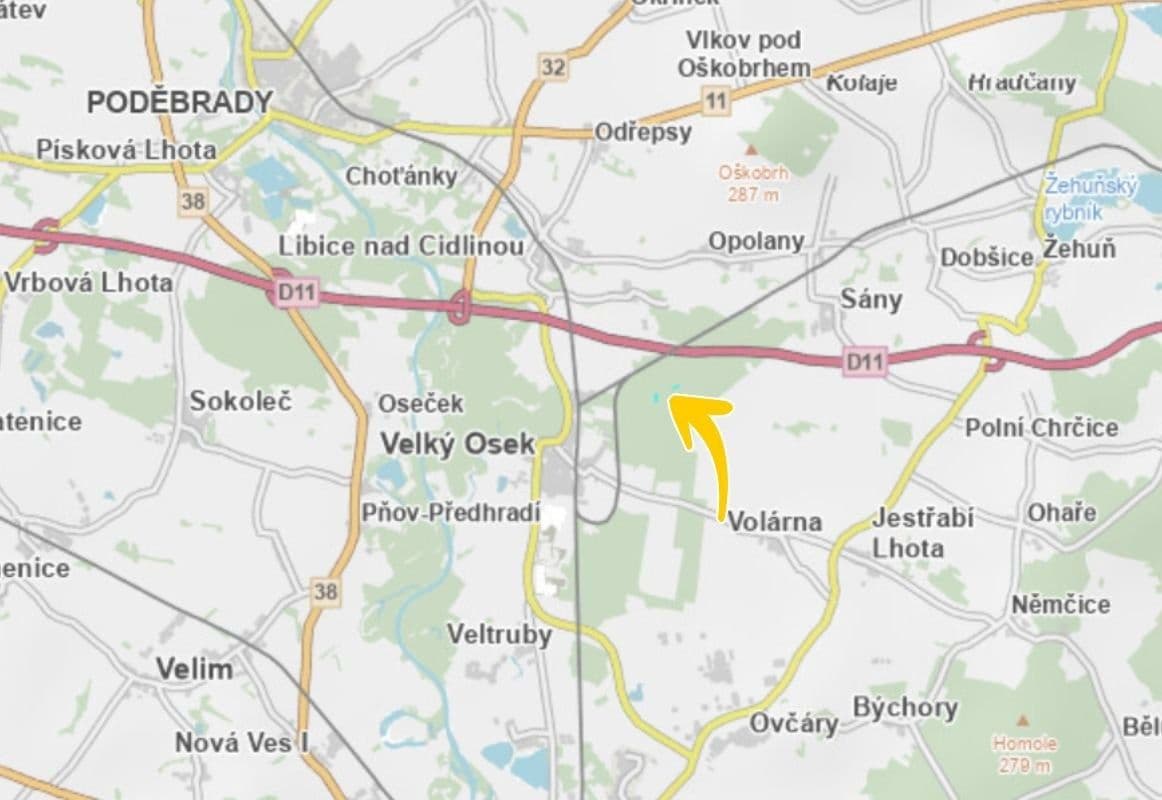 Prodej pozemku 393 m², Opolany, Středočeský kraj Prodej pozemku 393 m², Opolany, Středočeský kraj