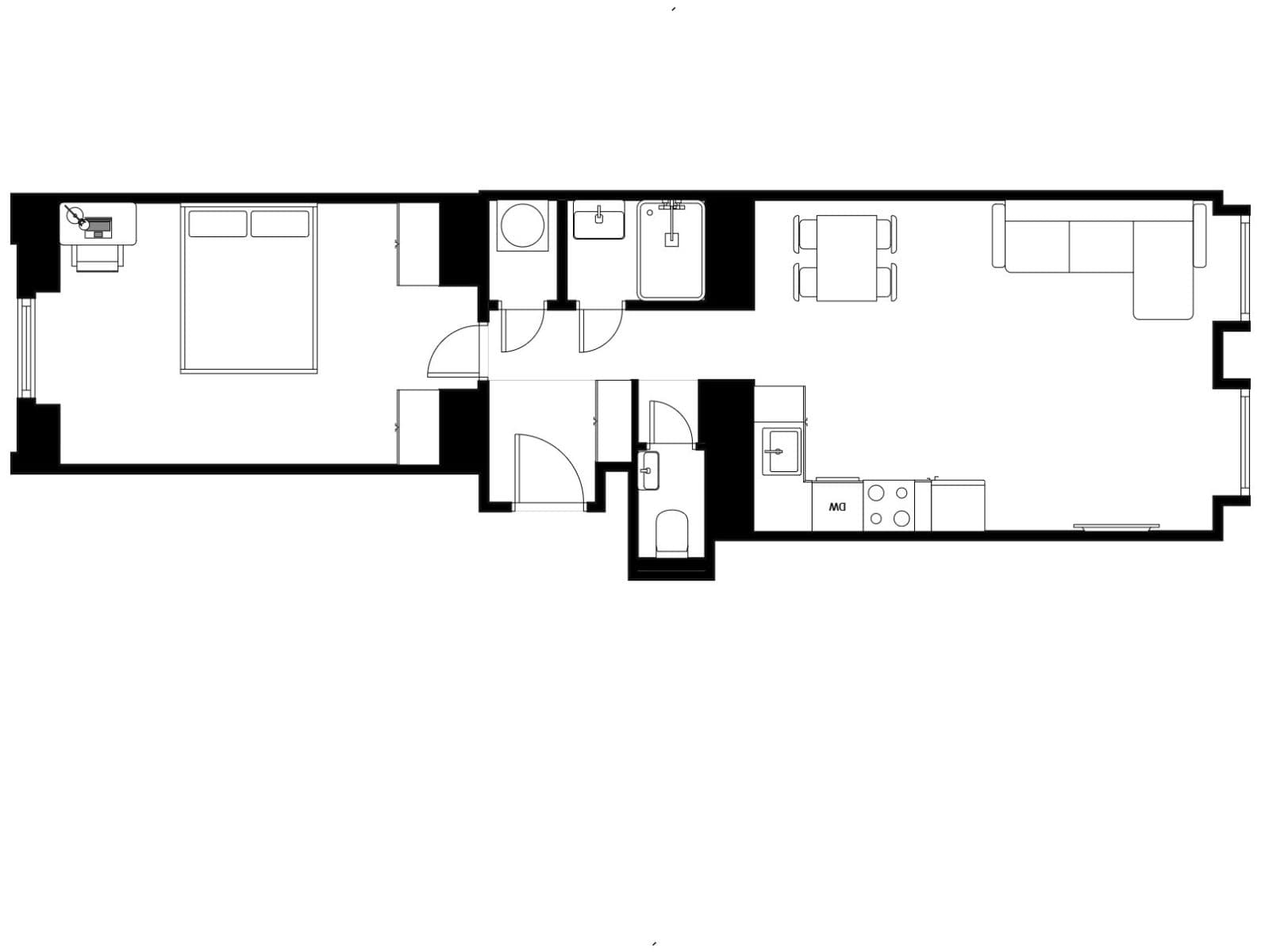 Prodej bytu 2+kk 48 m², Víta Nejedlého, Praha, Praha Prodej bytu 2+kk 48 m², Víta Nejedlého, Praha, Praha