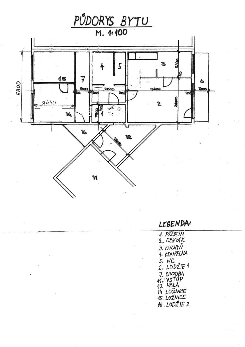 Prodej bytu 3+1 101 m², U Jezera, Praha, Praha Prodej bytu 3+1 101 m², U Jezera, Praha, Praha