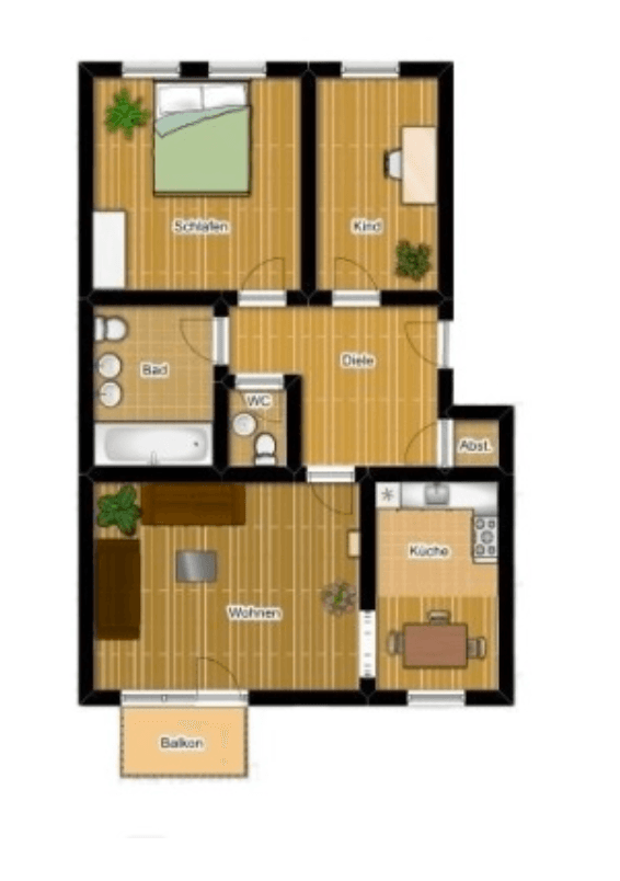 Prodej bytu 3+1 76 m², Zum Hirtengütl 1, München, Bavorsko Prodej bytu 3+1 76 m², Zum Hirtengütl 1, München, Bavorsko