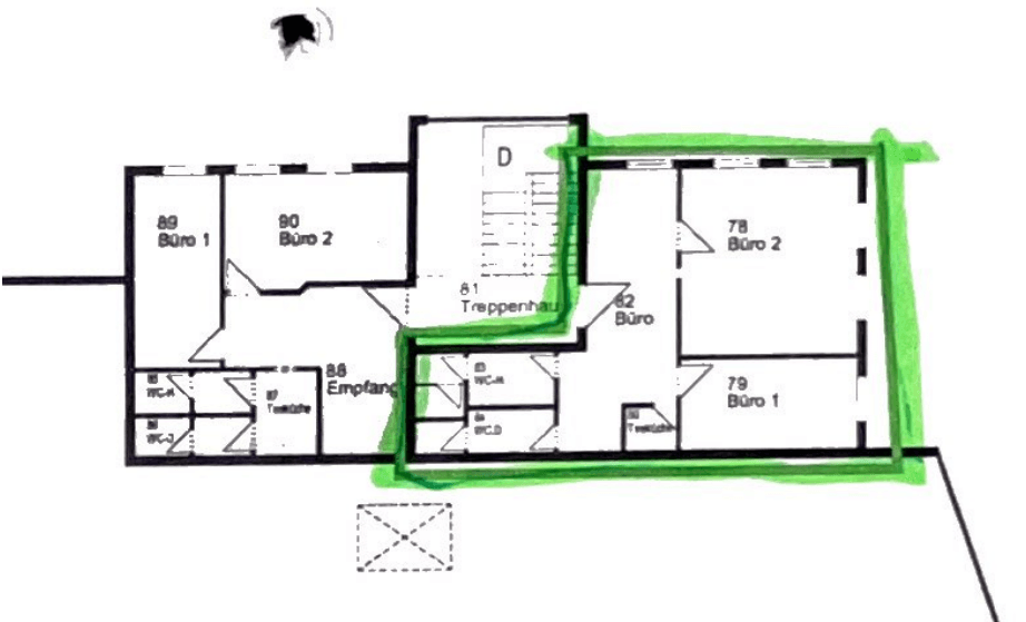 Pronájem kanceláře 75 m², Lilienthalstraße 3d, Schönefeld, Braniborsko Pronájem kanceláře 75 m², Lilienthalstraße 3d, Schönefeld, Braniborsko