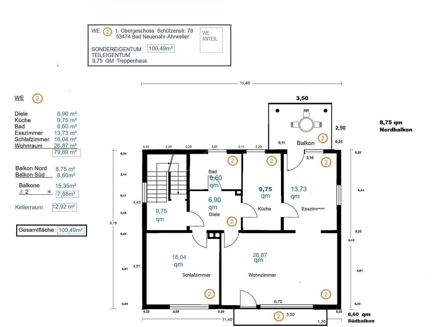 Prodej bytu 3+1 90 m², Schützenstr. 79, Bad Neuenahr-Ahrweiler, Porýní-Falc Prodej bytu 3+1 90 m², Schützenstr. 79, Bad Neuenahr-Ahrweiler, Porýní-Falc