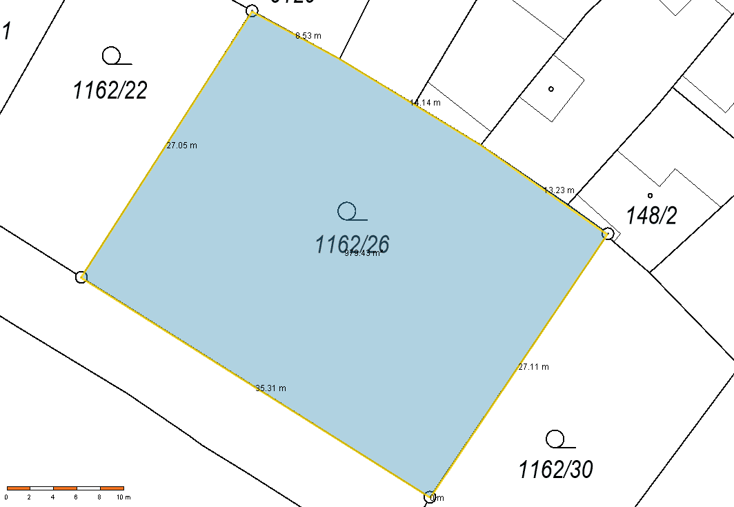 Prodej pozemku 980 m², Velké Bílovice, Jihomoravský kraj Prodej pozemku 980 m², Velké Bílovice, Jihomoravský kraj