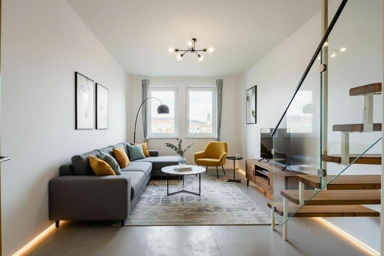 Prodej bytu 3+1 96 m², Plešivecké náměstí, Český Krumlov, Jihočeský kraj Prodej bytu 3+1 96 m², Plešivecké náměstí, Český Krumlov, Jihočeský kraj