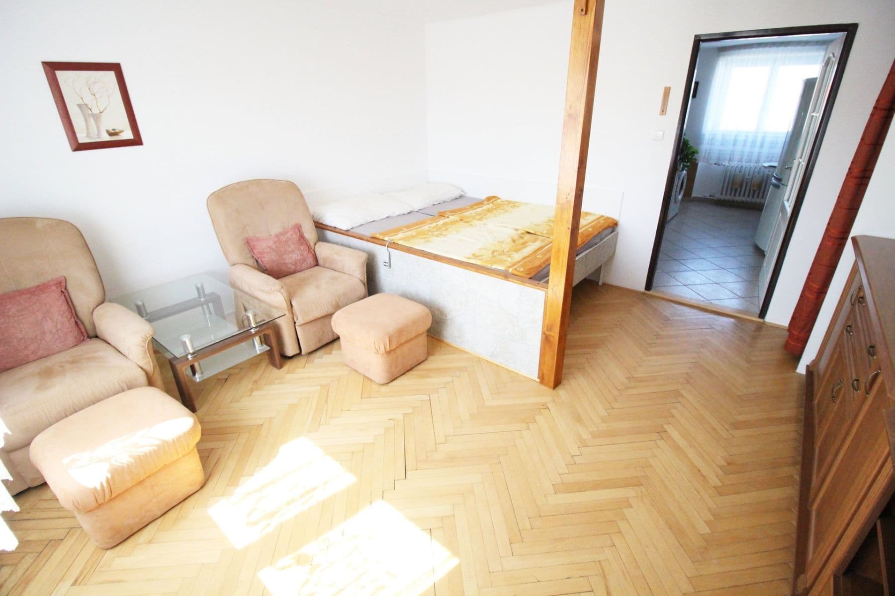 Pronájem bytu 1+1 52 m², náměstí 14. října, Praha, Praha Pronájem bytu 1+1 52 m², náměstí 14. října, Praha, Praha