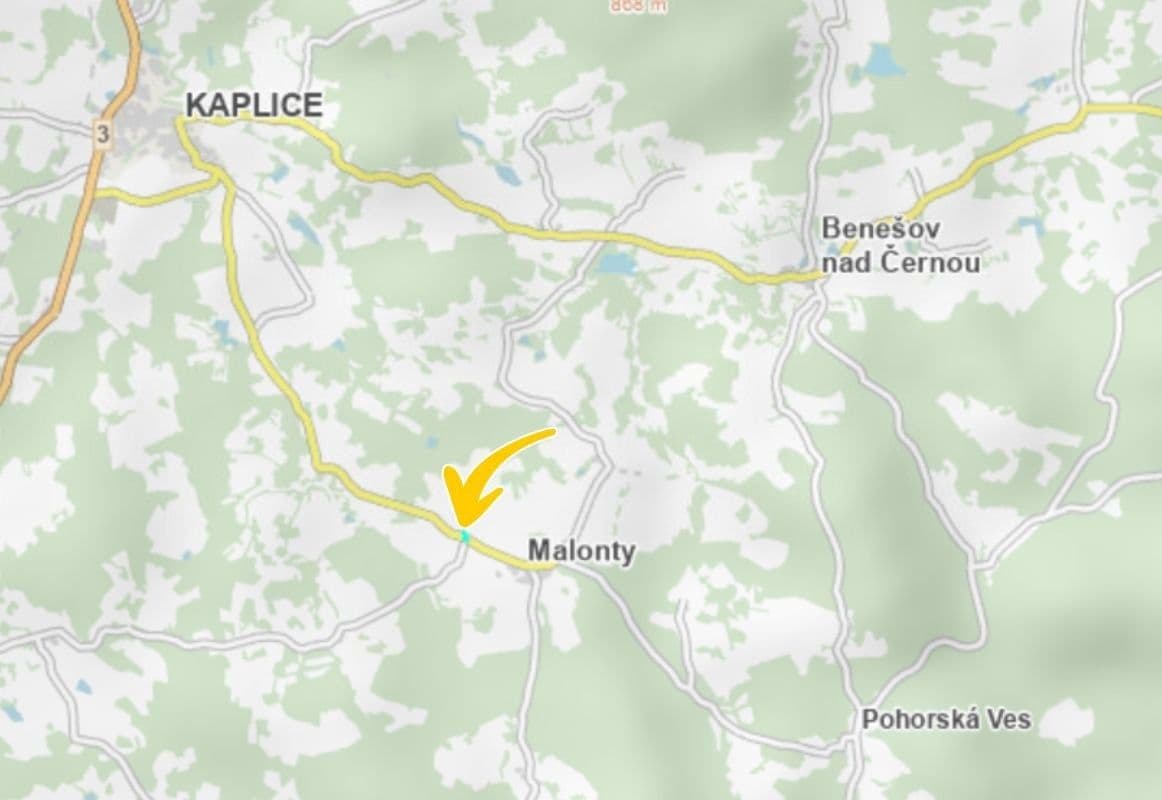 Prodej pozemku 271 m², Malonty, Jihočeský kraj Prodej pozemku 271 m², Malonty, Jihočeský kraj