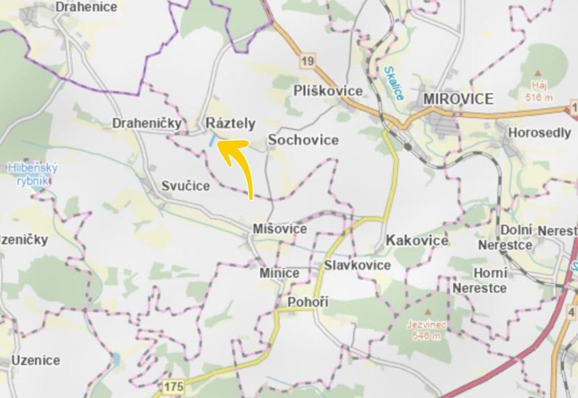 Prodej pozemku 750 m², Mirovice, Jihočeský kraj Prodej pozemku 750 m², Mirovice, Jihočeský kraj