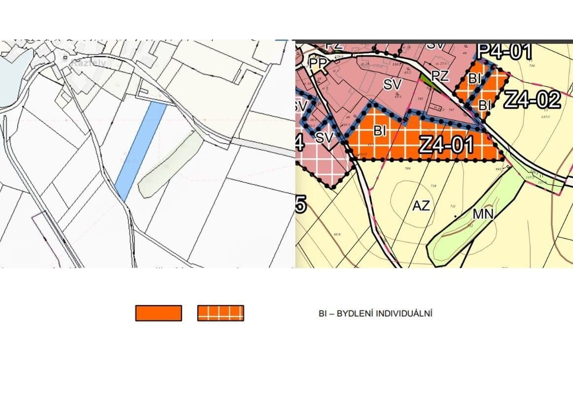 Prodej pozemku 750 m², Mirovice, Jihočeský kraj Prodej pozemku 750 m², Mirovice, Jihočeský kraj