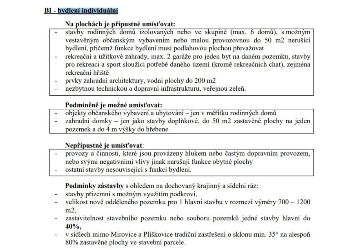 Prodej pozemku 750 m², Mirovice, Jihočeský kraj Prodej pozemku 750 m², Mirovice, Jihočeský kraj