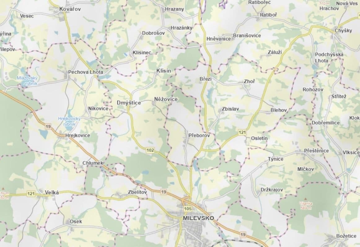 Prodej pozemku 1.762 m², Hrazany, Jihočeský kraj Prodej pozemku 1.762 m², Hrazany, Jihočeský kraj