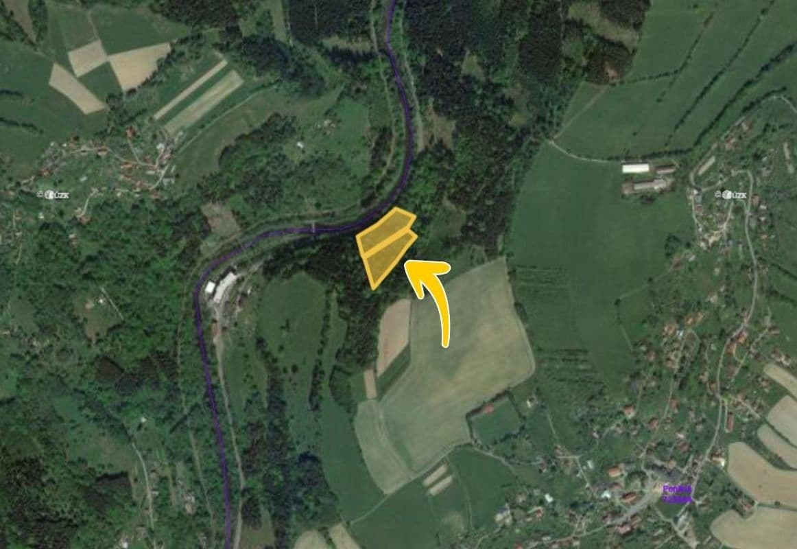 Prodej pozemku 11.614 m², Poniklá, Liberecký kraj Prodej pozemku 11.614 m², Poniklá, Liberecký kraj