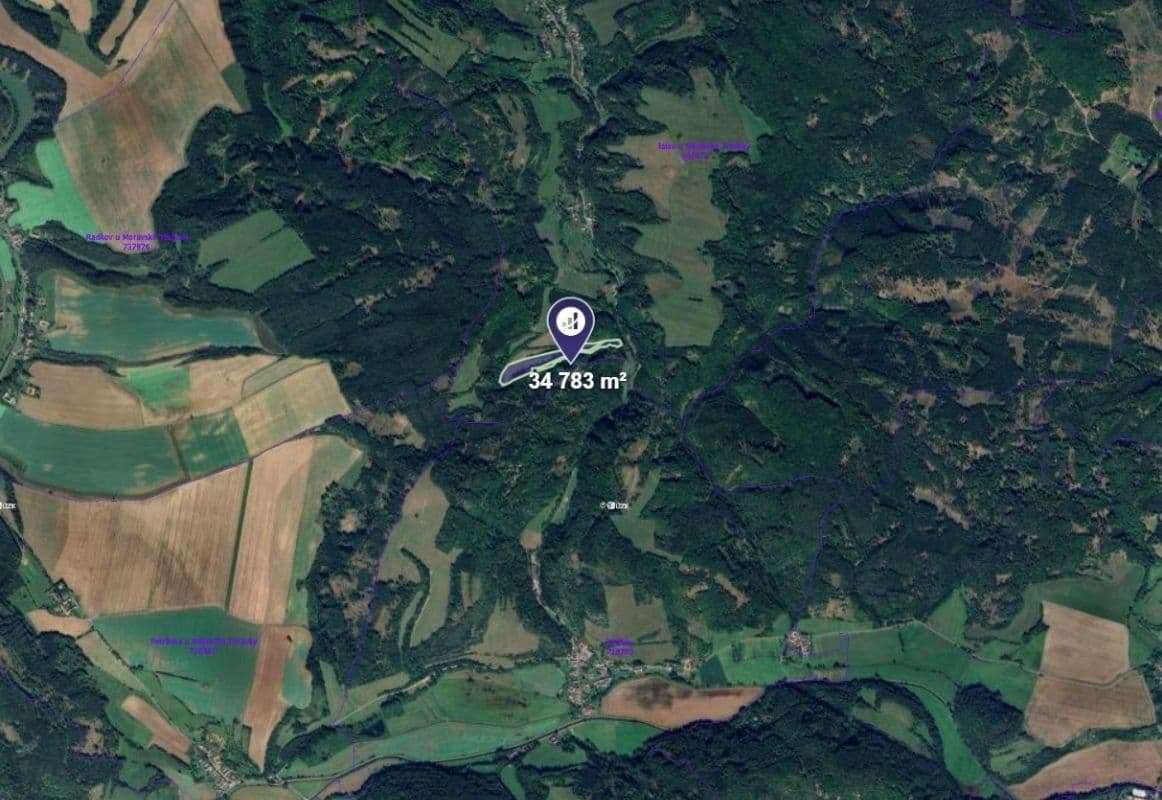 Prodej pozemku 34.783 m², Městečko Trnávka, Pardubický kraj Prodej pozemku 34.783 m², Městečko Trnávka, Pardubický kraj