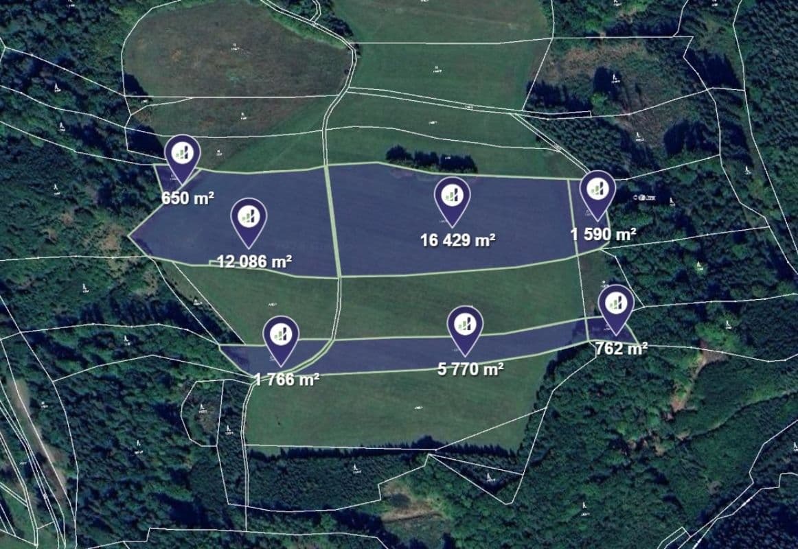 Prodej pozemku 39.053 m², Městečko Trnávka, Pardubický kraj Prodej pozemku 39.053 m², Městečko Trnávka, Pardubický kraj