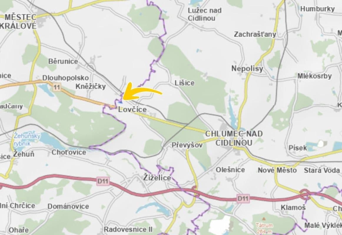 Prodej pozemku 1.766 m², Lovčice, Královéhradecký kraj Prodej pozemku 1.766 m², Lovčice, Královéhradecký kraj