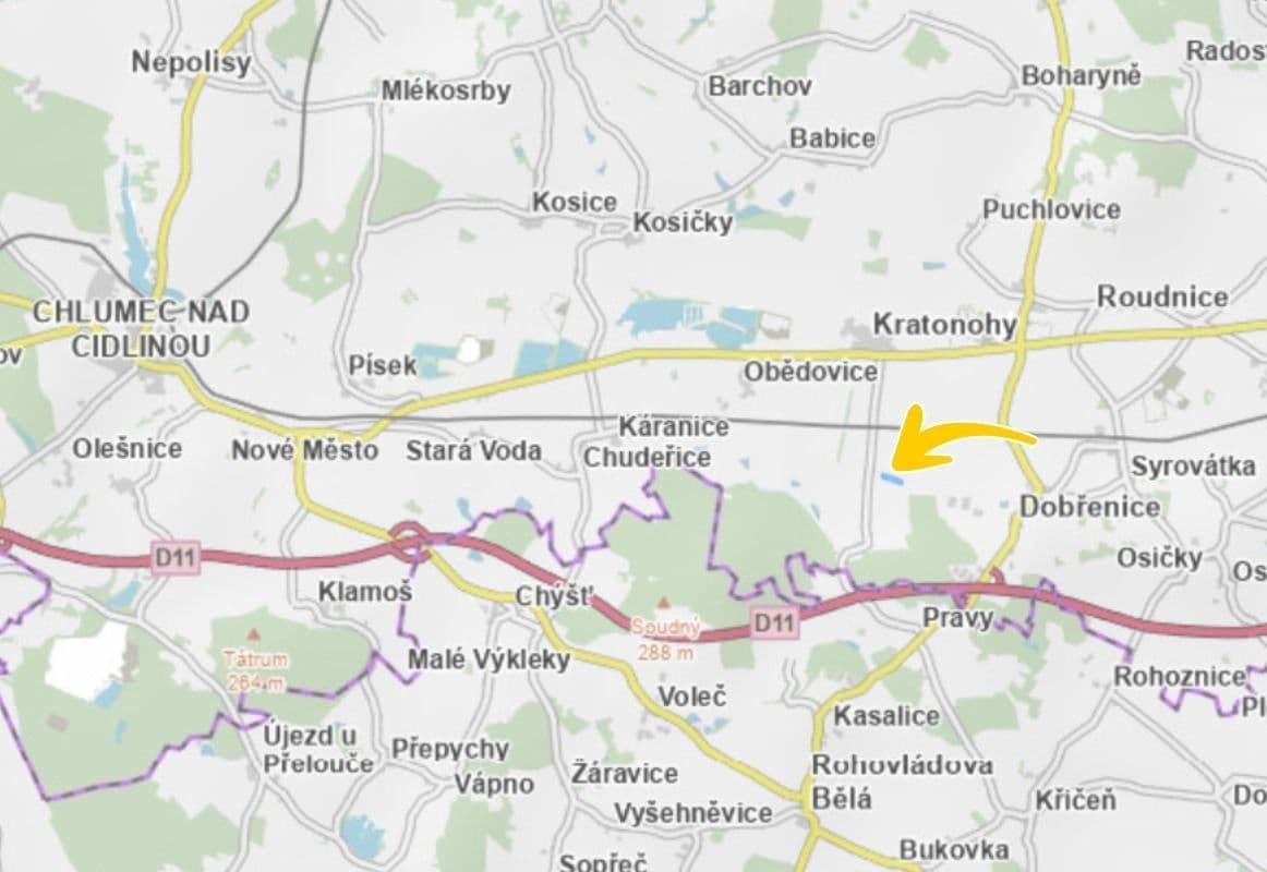 Prodej pozemku 4.963 m², Kratonohy, Královéhradecký kraj Prodej pozemku 4.963 m², Kratonohy, Královéhradecký kraj