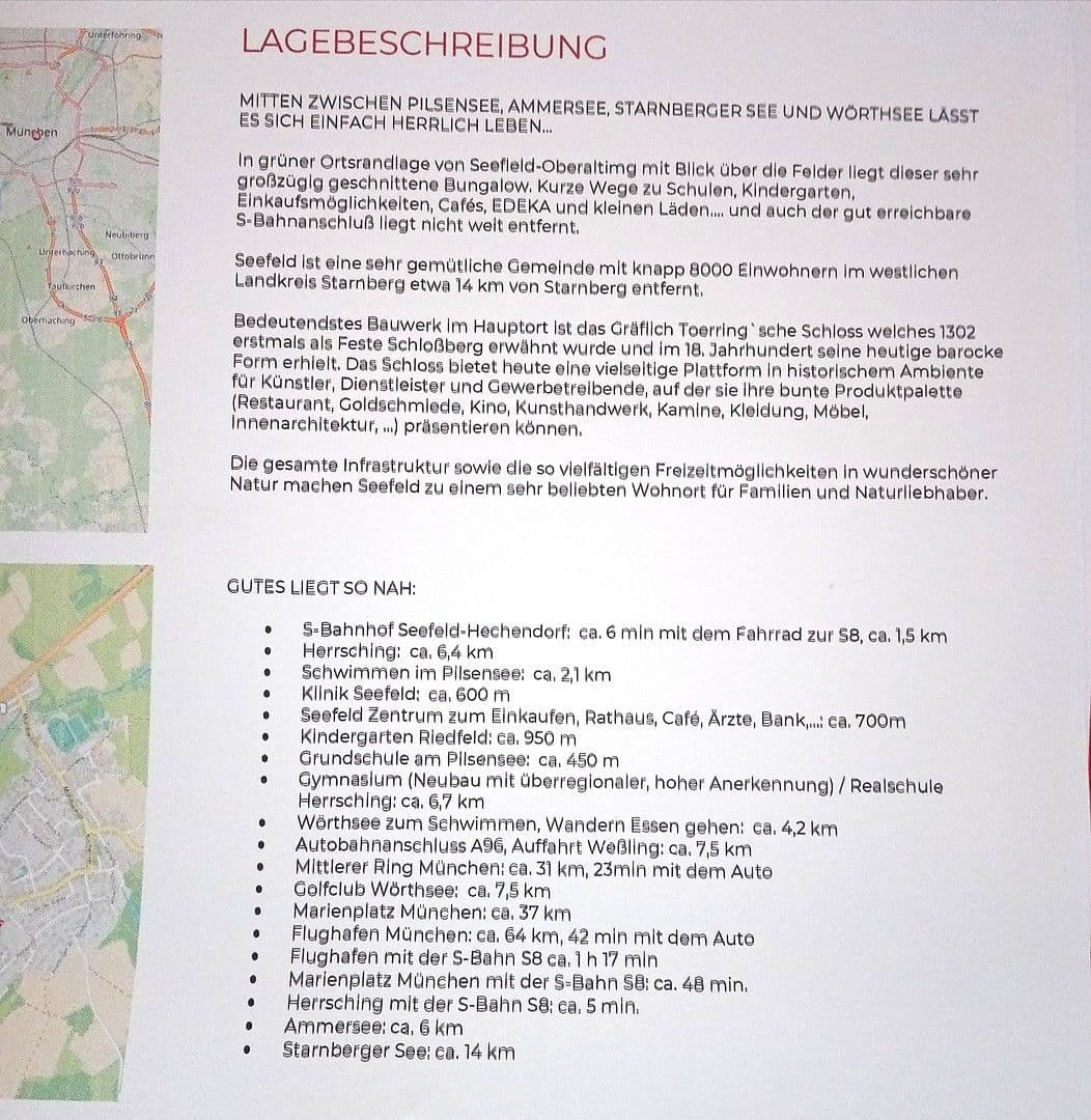 Prodej domu 187 m², pozemek 584 m², Seefeld, Bavorsko Prodej domu 187 m², pozemek 584 m², Seefeld, Bavorsko