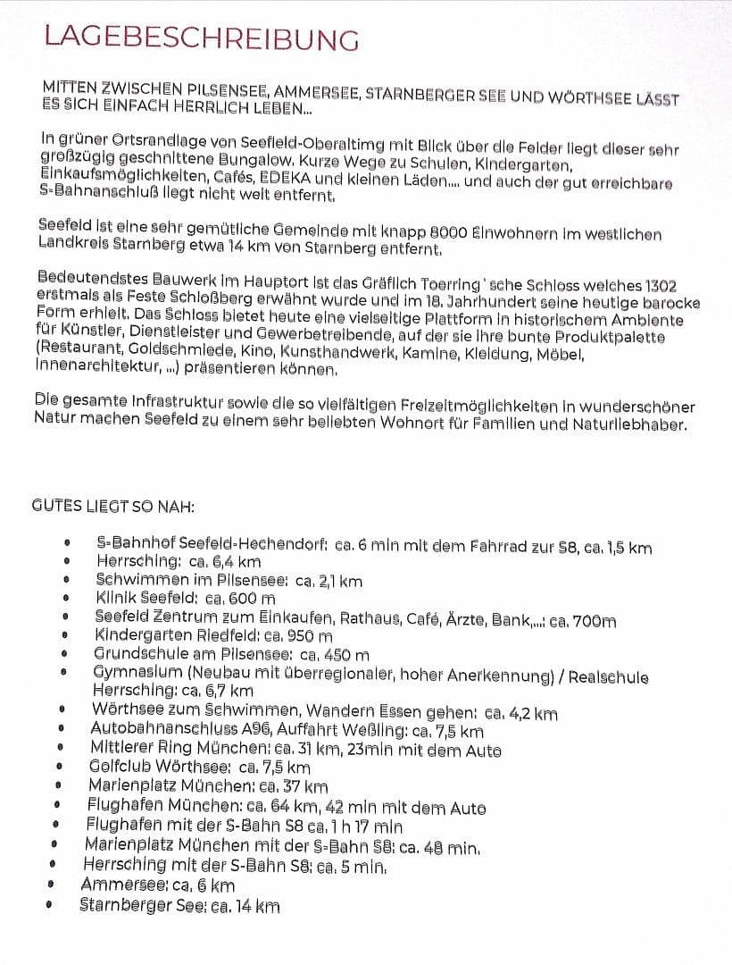 Prodej domu 187 m², pozemek 584 m², Seefeld, Bavorsko Prodej domu 187 m², pozemek 584 m², Seefeld, Bavorsko