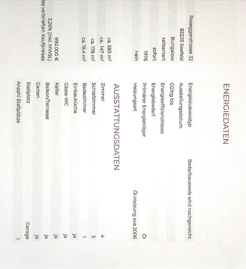 Prodej domu 187 m², pozemek 584 m², Seefeld, Bavorsko Prodej domu 187 m², pozemek 584 m², Seefeld, Bavorsko